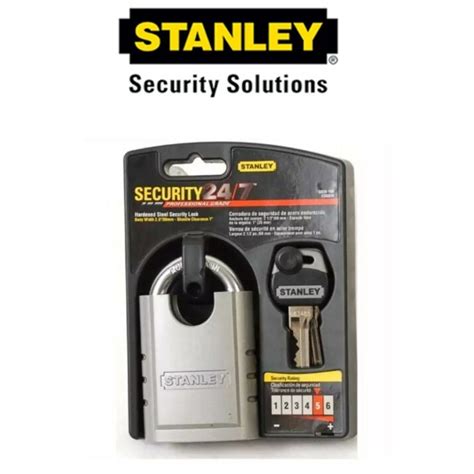 Stanley CWCL0220 High Quality And High Durability Hardened Steel Security Padlock (60mm) – Ah ...