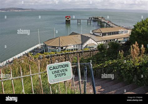 Mumbles Pier Stock Photo - Alamy