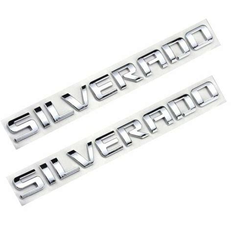 2017 Chevy Silverado Emblems