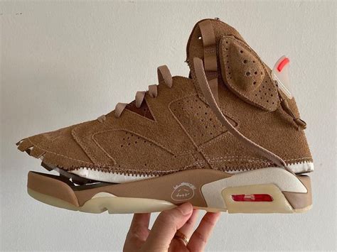 Travis Scott Air Jordan 6 British Khaki DH0690-200 Release Date - SBD