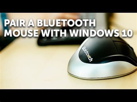 How to pair your Bluetooth Mouse in Windows 10 - YouTube