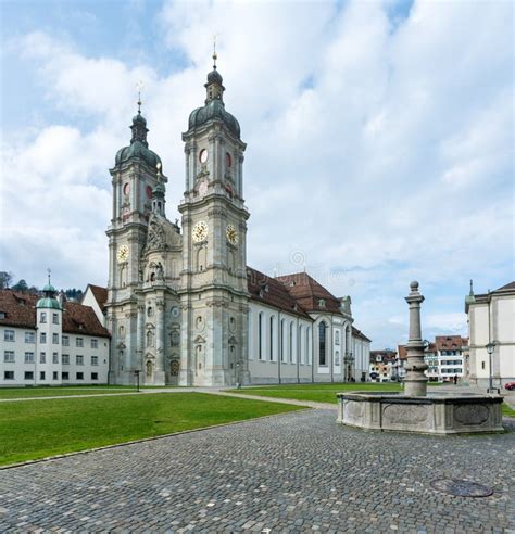 St. Gallen Cathedral Interior. Swiss Landmark - May 27, 2017 :St. Gallen Cathedral During The ...