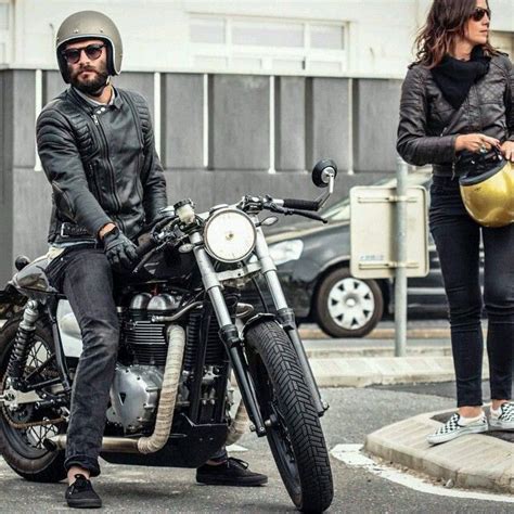 Anchor & Bolts — retrodrive: .:Casual Male Fashion... | Triumph cafe ...