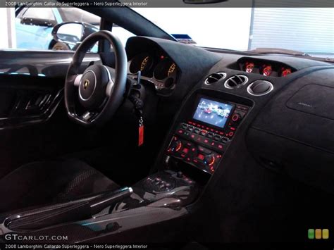 Nero Superleggera Interior Dashboard for the 2008 Lamborghini Gallardo Superleggera #1418624 ...