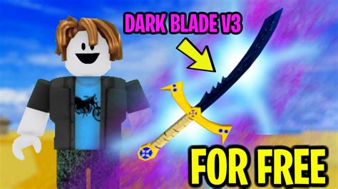 HOW TO GET DARK BLADE V3 FOR FREE IN BLOX FRUITS (Roblox) - YouTube