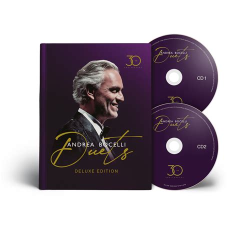 Andrea Bocelli - Duets – 30th Anniversary - CD (Edición Hardbook 2CD ...