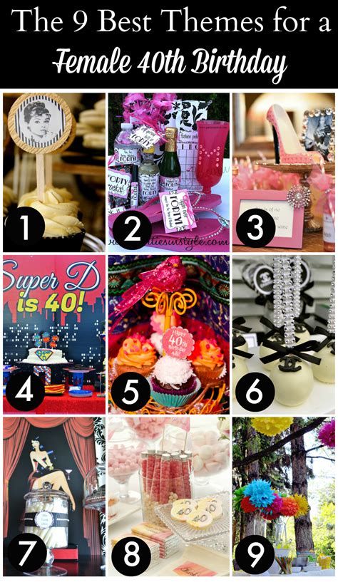 The 12 BEST 40th Birthday Themes for Women | Catch My Party