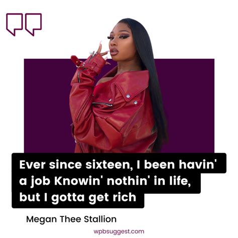 Inspirational Megan Thee Stallion Quotes [150+] to share