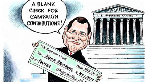 Granlund cartoon: Supreme Court rules on campaign contributions