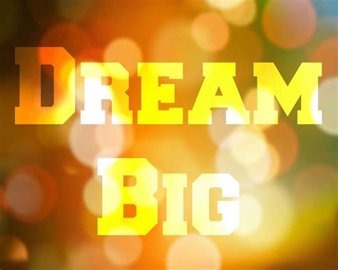 Printable Word Art 8x10: Dream Big | Inspirational word art, Dream big, Inspirational printables