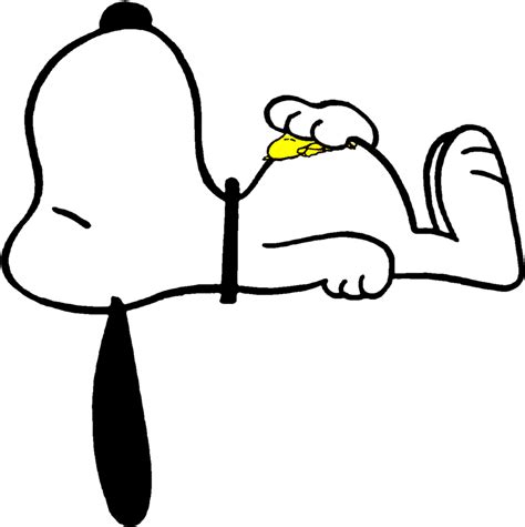 Download Snoopy Sleeping Png - Snoopy Deitado Na Casinha PNG Image with ...