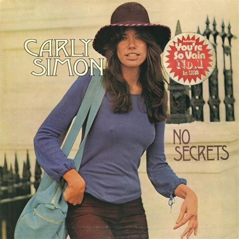 Carly Simon - No Secrets (1973, Vinyl) | Discogs