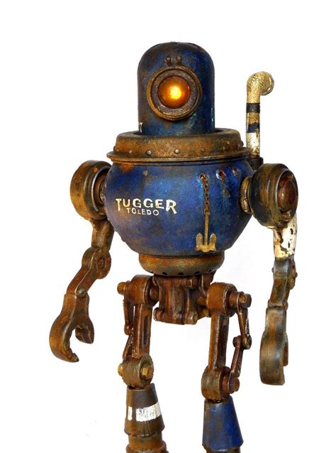 Tugger | Robot art, Steampunk robots, Vintage robots