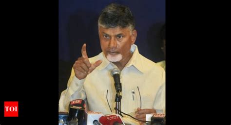 Chandrababu Naidu expresses displeasure over infighting within TDP ...