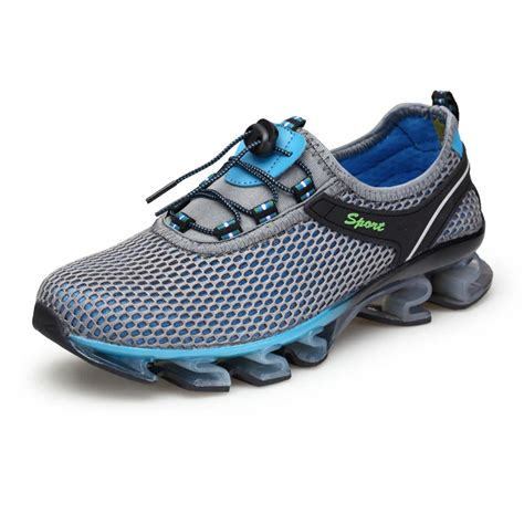 Super Cool breathable running shoes men sneakers bounce summer outdoor ...