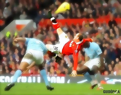 Wayne Rooney Bicycle Kick by GUIDOPATA HD wallpaper | Pxfuel