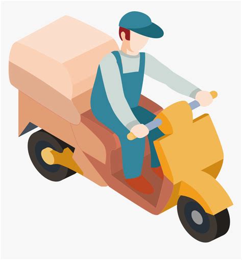 Clip Art Delivery Man Clipart - Delivery Boys Png, Transparent Png - kindpng