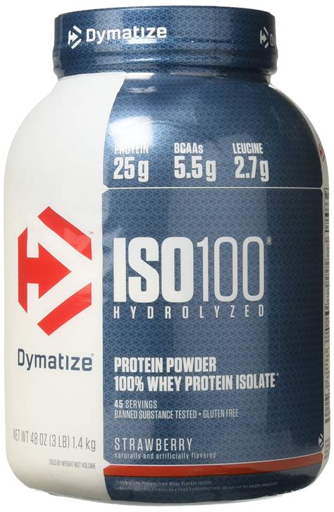 Amazon.com: Dymatize ISO 100 Whey Protein Powder Isolate, Orange ...