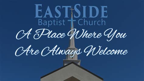 East Side Baptist Church | Home