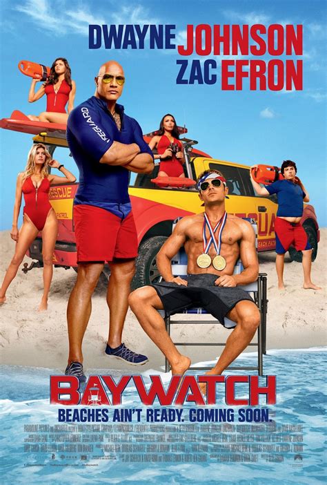 LOOK: Latest BAYWATCH Poster Features Cast in Lifeguard Poses