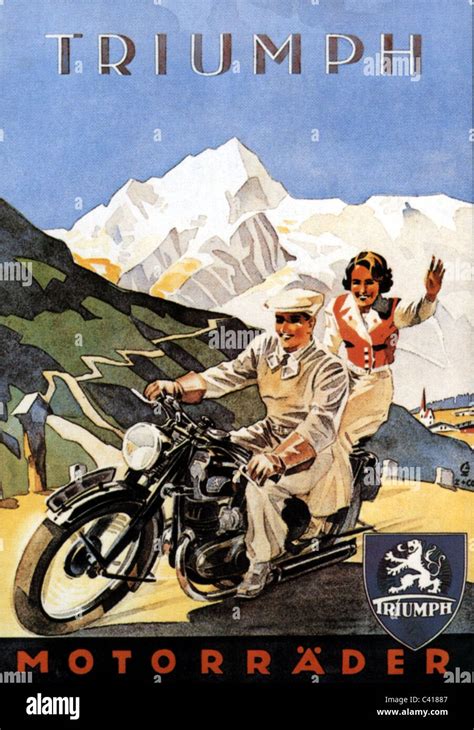 Transport / Transport, véhicules à deux roues, moto, affiche ...