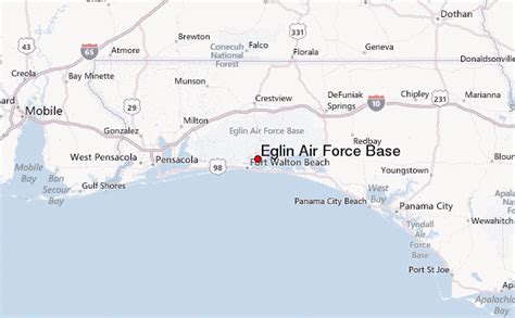 Eglin Air Force Base Weather Forecast