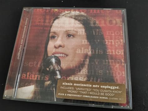 Alanis Morissette MTV Unplugged, Hobbies & Toys, Music & Media, CDs ...