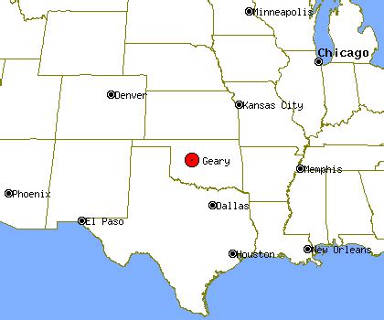 Geary Profile | Geary OK | Population, Crime, Map