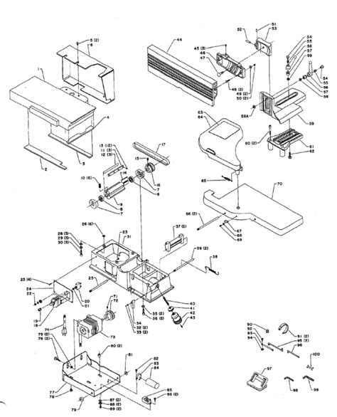 Delta 37-280 Jointer | Partswarehouse