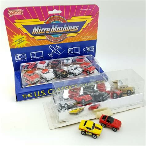 2 Collection Set Lot Vintage 1987 Micro Machines European The US ...