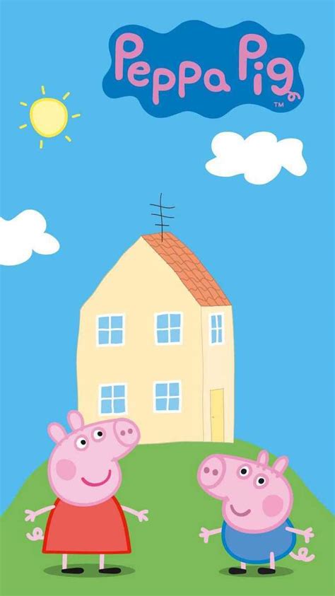 Peppa Pig House Wallpaper - EnWallpaper