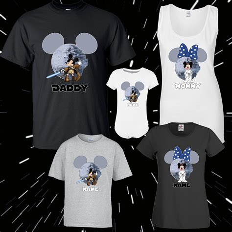 Star Wars Shirts Disney Star Wars T-Shirts Star Wars | Etsy