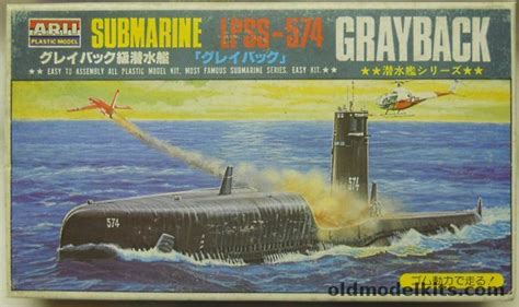 Arii USS Grayback LPSS574 / SSG-574 Guided Missile Submarine, AR116-B100