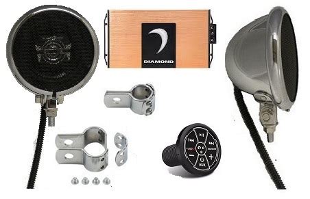 Motorcycle Speakers Harley Audio Stereo Systems handlebar Polk Audio