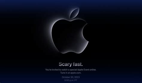 Apple's "Scary Fast" event: M3 MacBook Pro release date confirmed