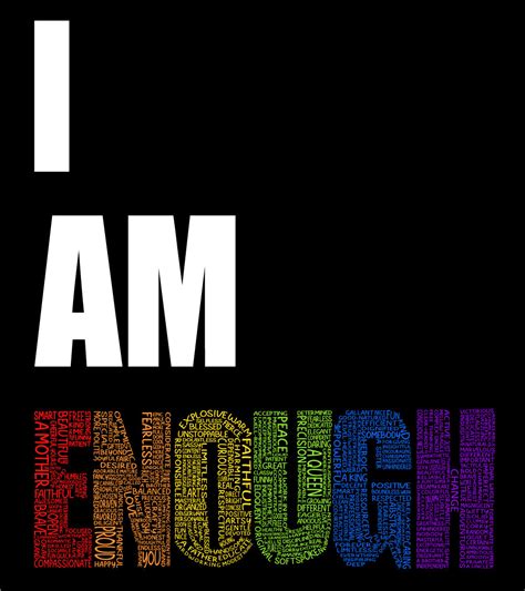 I Am Enough Print – WHT ART