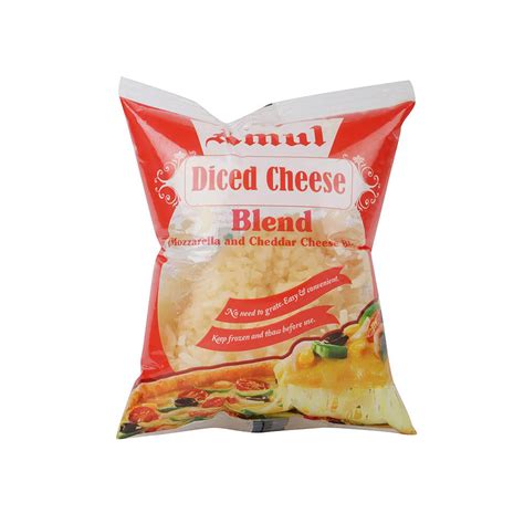 Amul Diced Cheese Blend - Gharstuff