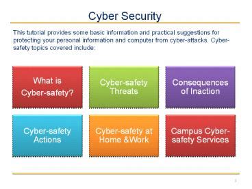 PPT – Cyber security and safety PowerPoint presentation | free to ...