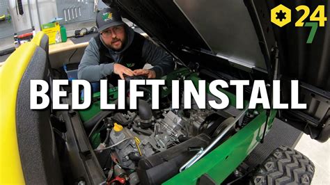 How to Install Electric Bed Lift on John Deere TX Gator | Power Lift Kit - YouTube