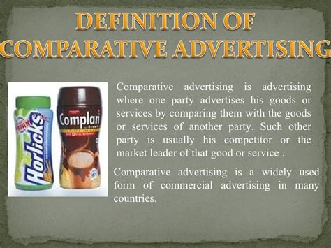 Comparative advertising 1