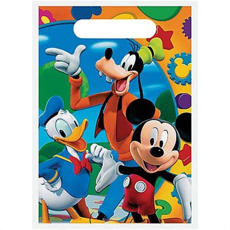 Mickey Mouse Clubhouse Favor Bags (8ct) - Walmart.com - Walmart.com