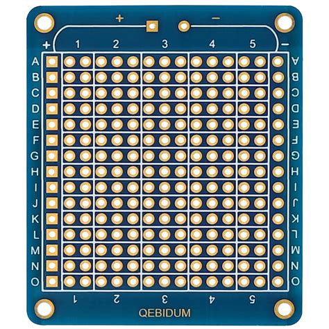 QEBIDUM Mini Breadboard Solderable Protoboard for | Ubuy Sri Lanka