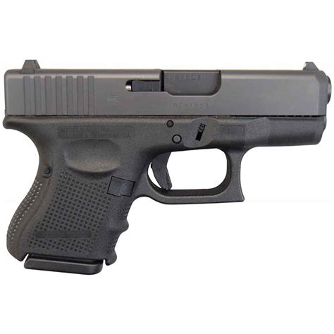 Glock 33 357 SIG3.43in Black Nitrite Pistol - 9+1 Rounds - Black ...