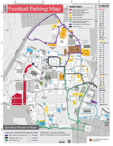 Maryland Football: Maryland Terrapins Football Parking Pass