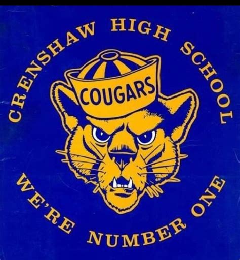 Home of the Crenshaw High School Cougars Alumni Board and Alums