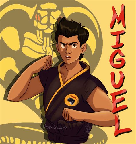 Cobra Kai: Miguel Diaz by nessaaa95 on DeviantArt