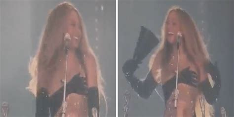 Beyonce laughs off awkward on-stage blunder during sold out concert ...