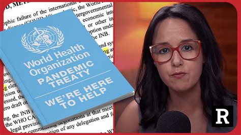 BREAKING! Documents reveal W.H.O. CAUGHT Lying about Pandemic Treaty | Redacted with Clayton ...