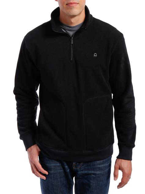 Men's Soft Fleece Half-Zip Pullover | Mens street style, Half zip ...