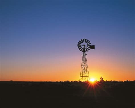 Outback Sunset - Queensland Australia